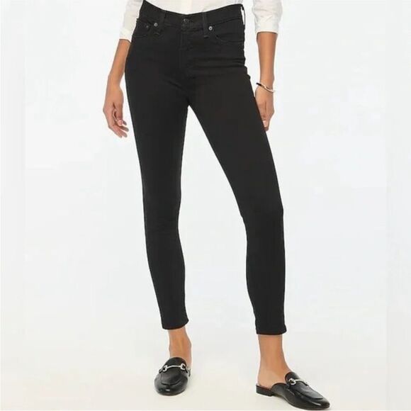 J. Crew Denim - J.Crew High Rise Skinny Jeans – Black, Stretch Denim, Size 31